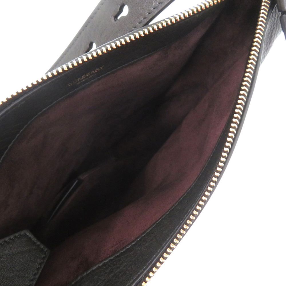 Pre-Loved Burberry Small Calfskin Knight Shoulder Bag - Picture 4 of 12